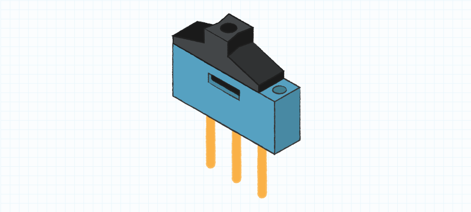 Basic drawing of a slide switch