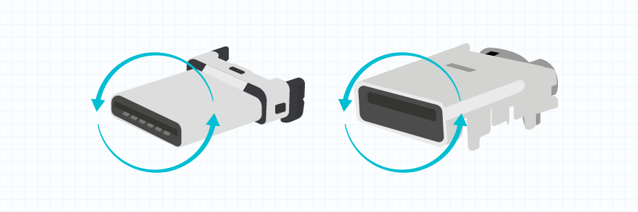 Comparing Type A and Type C connector interfaces