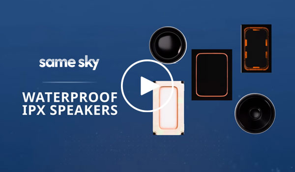 Waterproof Speakers Highlighted in Mouser’s New Product Brief