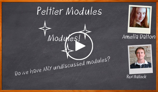 Peltier Modules Chalk Talk